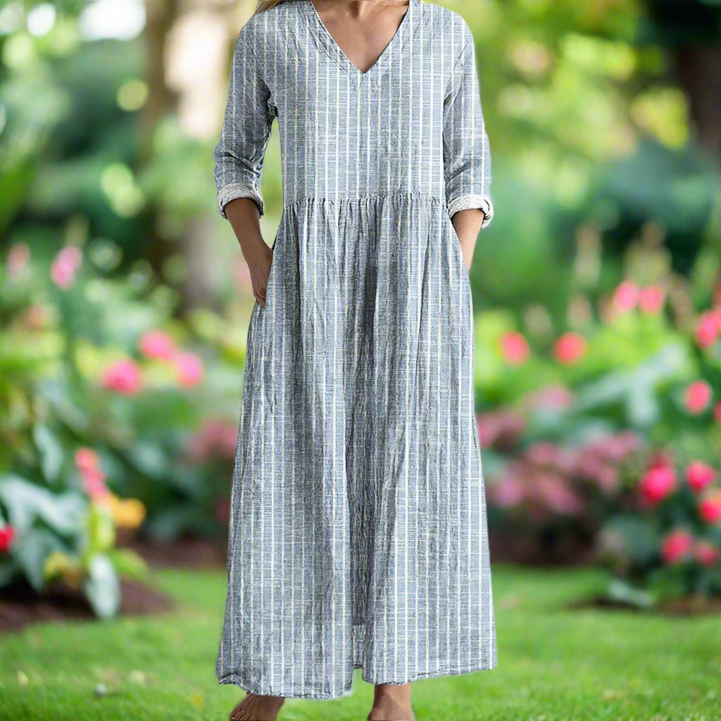 Gregoria - Abito Casual A Righe