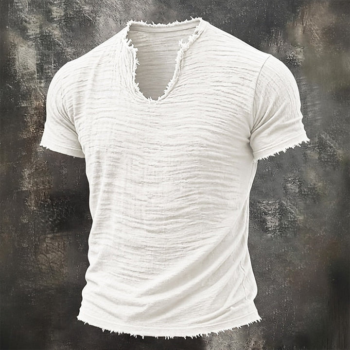Pavel - Maglietta Vintage Con Scollo a V