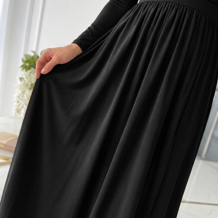 Lisha - Elegante Abito Da Sera Con Profonda Scollatura a V