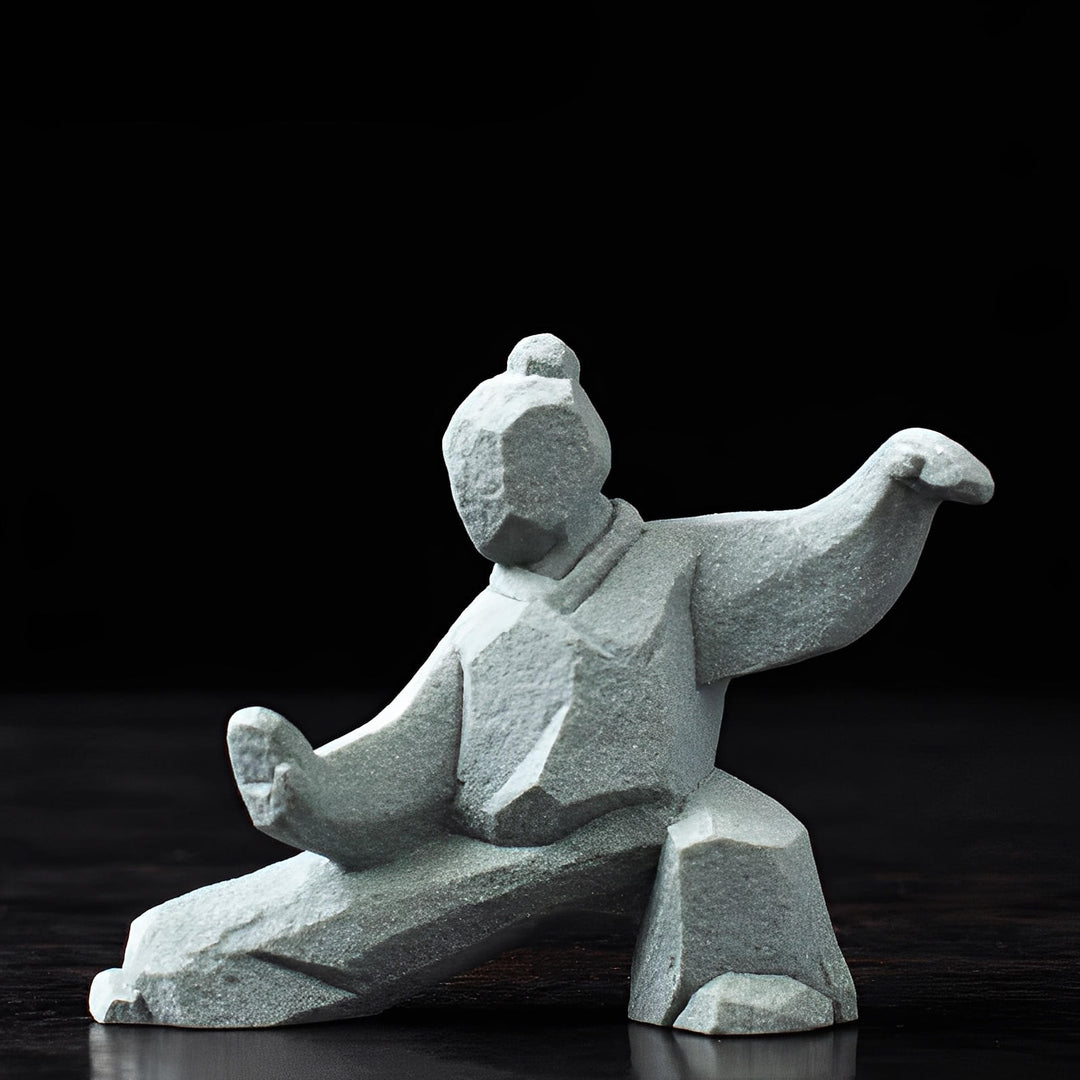 SpiritStone - Statuine in Ceramica Wushu Flusso