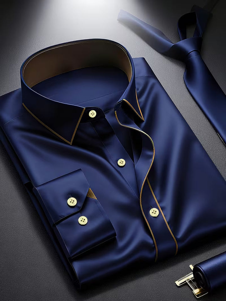Daven - Camicia Business Vestibilità Slim Casuale