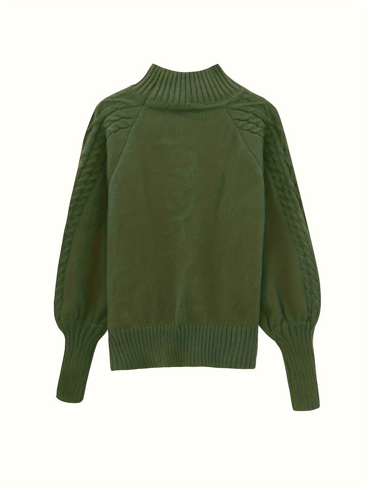 Tinsley - Maglione Casuale a Maniche Lunghe Lavorato a Maglia
