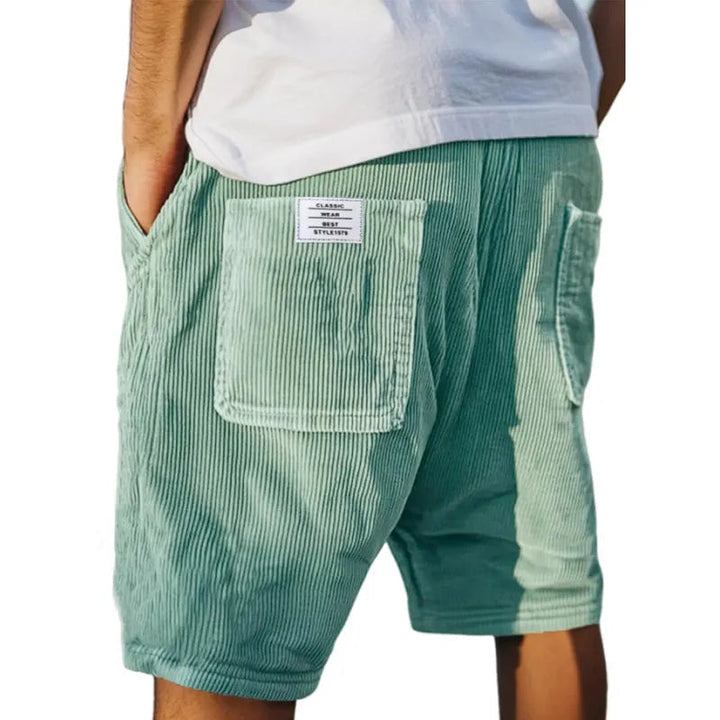 Marsel - Eleganti Pantaloncini In Velluto a Coste