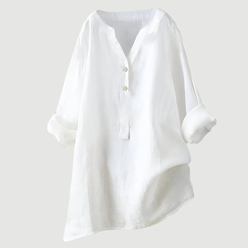 Zarina - Comoda Camicetta In Lino