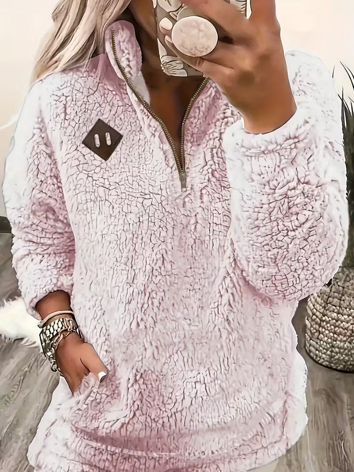 Humera - Elegante Giacca Con Zzip e Maniche Lunghe