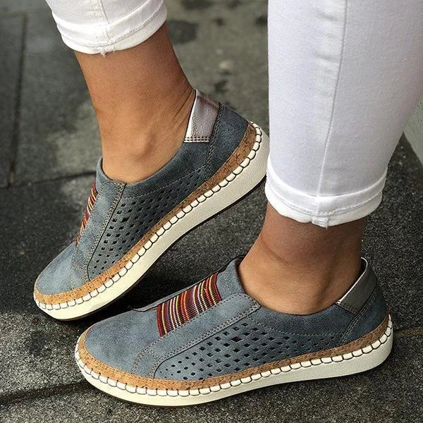 Emelina - Scarpe Ortopediche in Denim Vintage