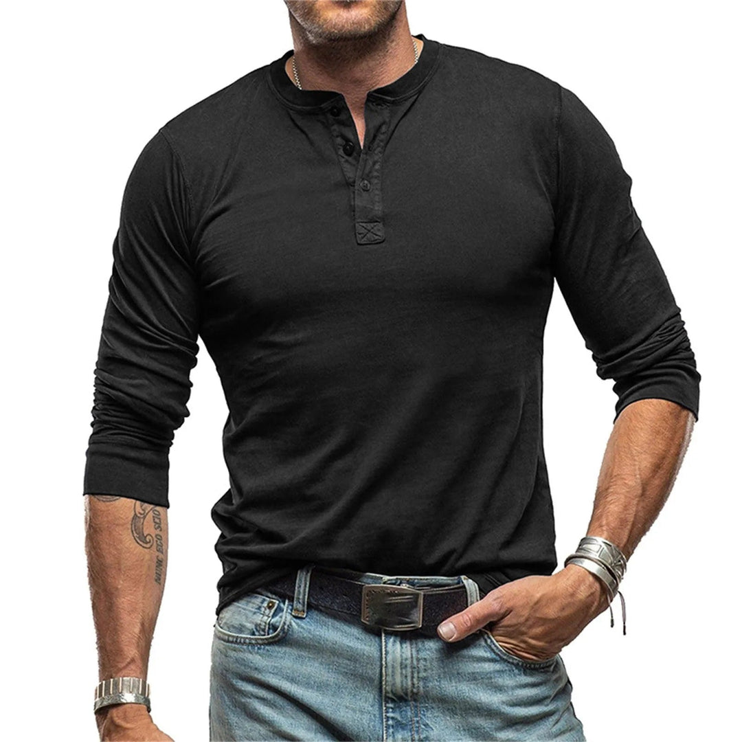 Lambert - Camicia Vintage a Maniche Lunghe