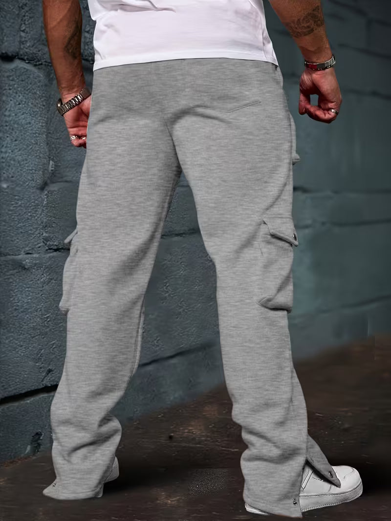 Deyan - Pantaloni Jogger Cargo Casual