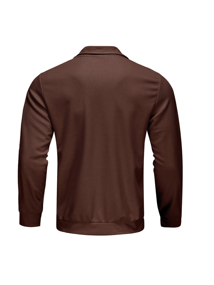 Marvin - Giacca Casual In Poliestere Con Zip