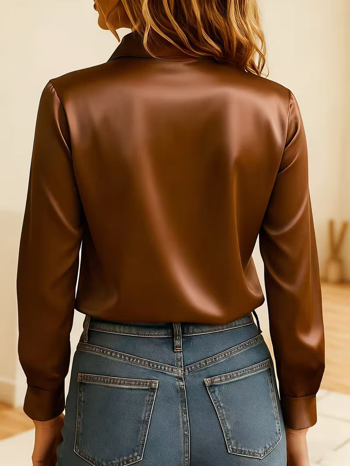 Kelina - Camicia Con Bottoni e Maniche Lunghe