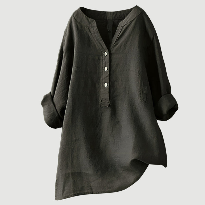 Zarina - Comoda Camicetta In Lino