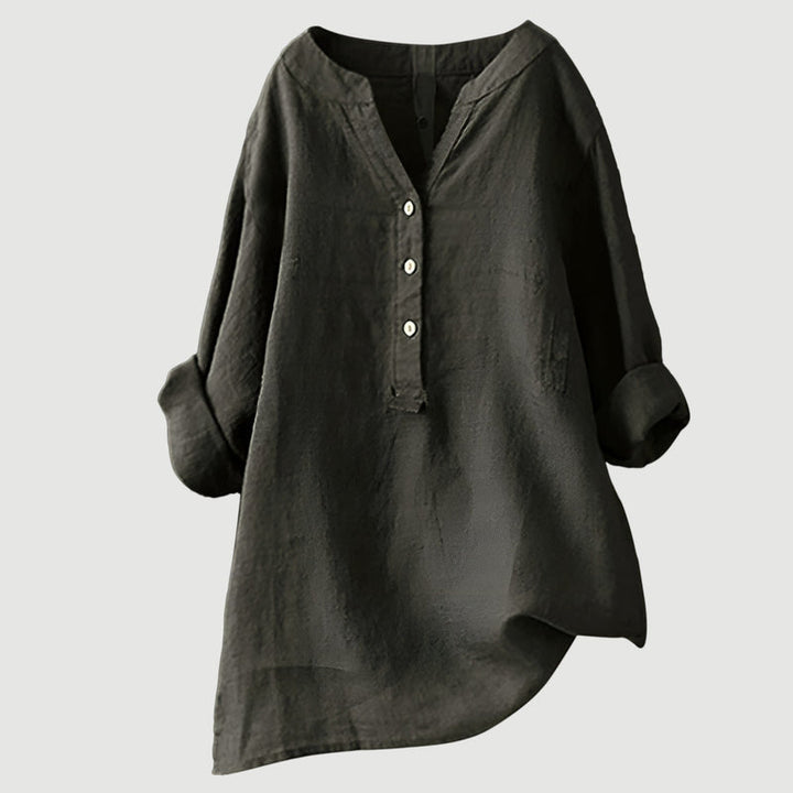 Zarina - Comoda Camicetta In Lino