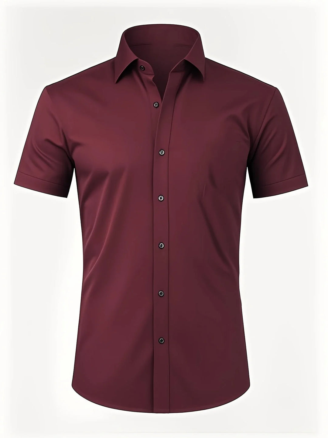 Ezra - Elegante Camicia Vestibilità Aderente Con Bottoni