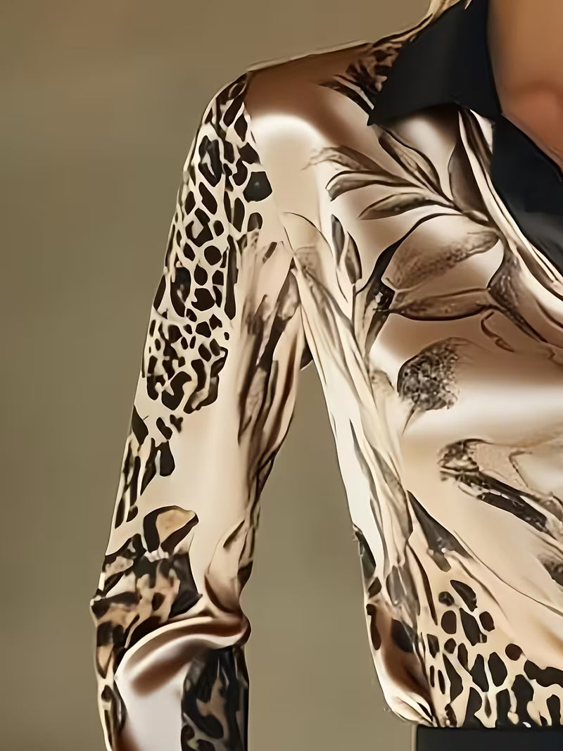 Nephthys - Camicia a Maniche lunghe con Bottoni