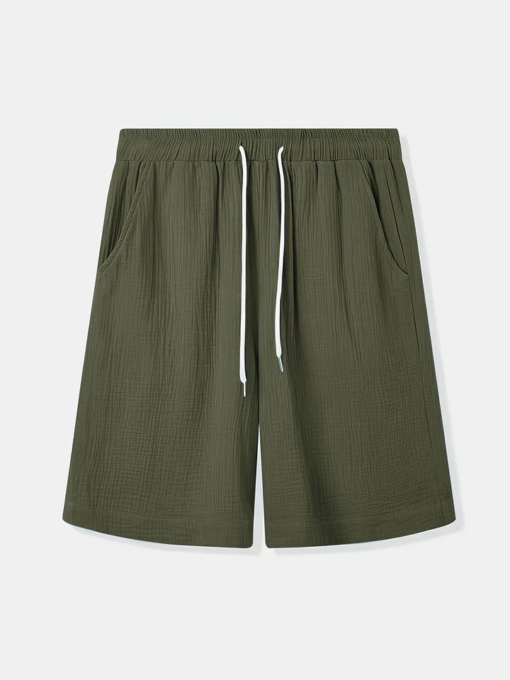 Bancroft - Eleganti Pantaloncini Larghi Con Tasche