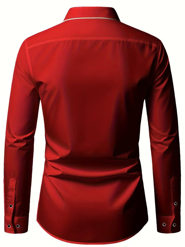 Daven - Camicia Business Vestibilità Slim Casuale