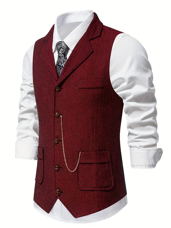 Ferry - Gilet Con Revers Singolo