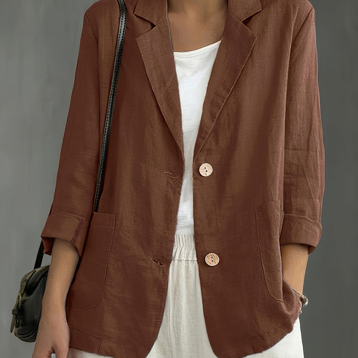 Jayde - Elegante Blazer in Cotone