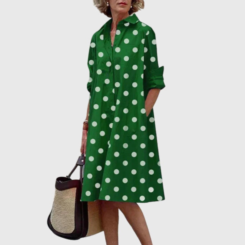 Oshadi - Elegante Miniabito Con Tasche