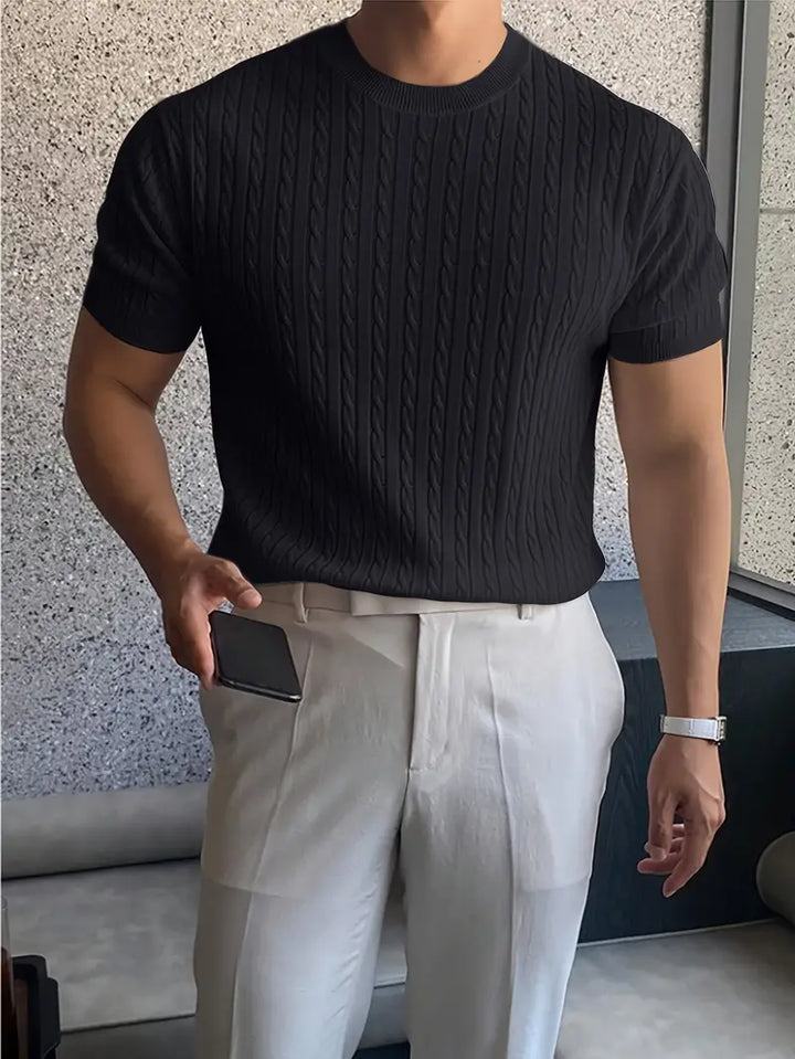 Kiril - Elegante Maglione Lavorato A Maglia