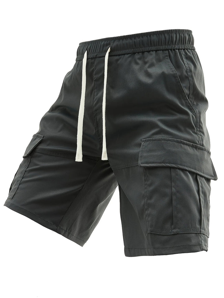 Lewand - Eleganti Pantaloncini Cargo Dalla Vestibilità Morbida Con Tasche Laterali