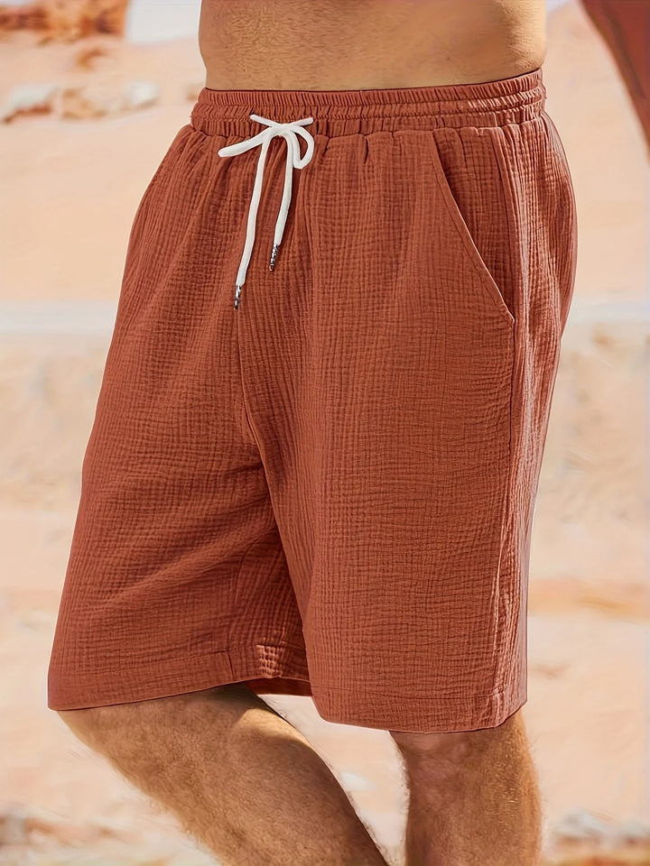 Bancroft - Eleganti Pantaloncini Larghi Con Tasche