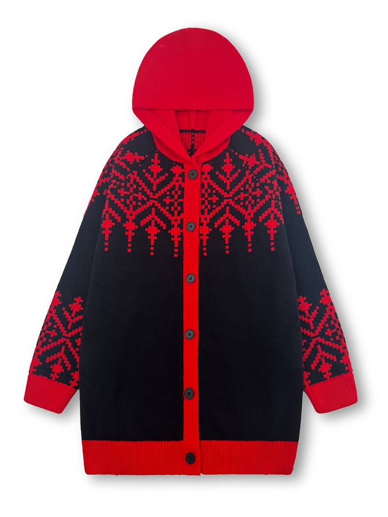 Hadassah - Elegante Cappotto Invernale Oversize in Tessuto