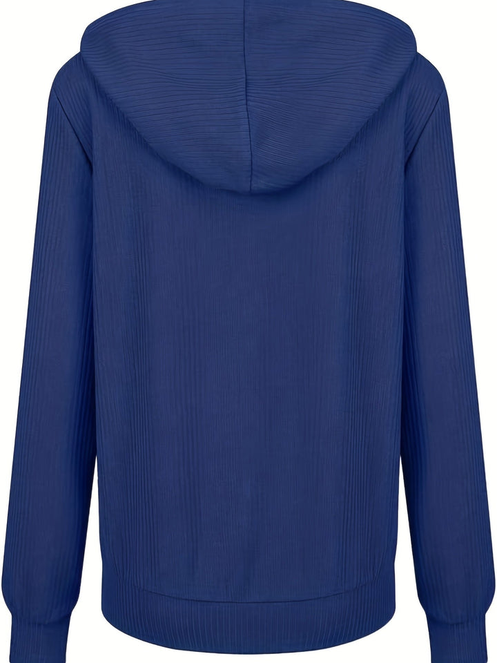 Nysa - Felpa Con Cappuccio e Maniche Lunghe Casual