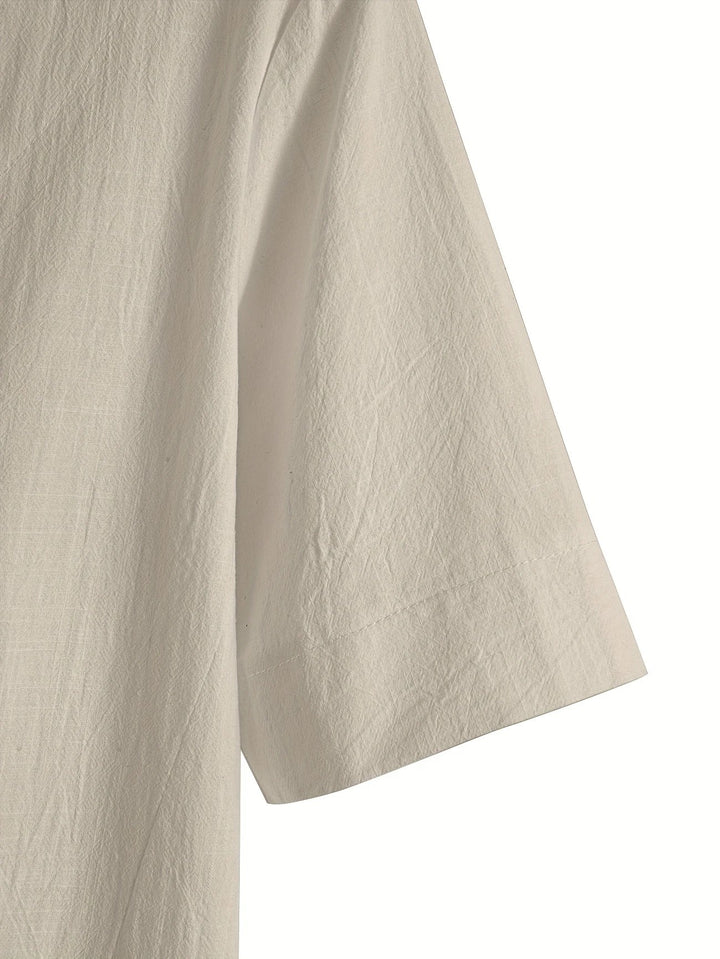 Mattea - Casual Vestibilità Ampia Top Con Scollo a V