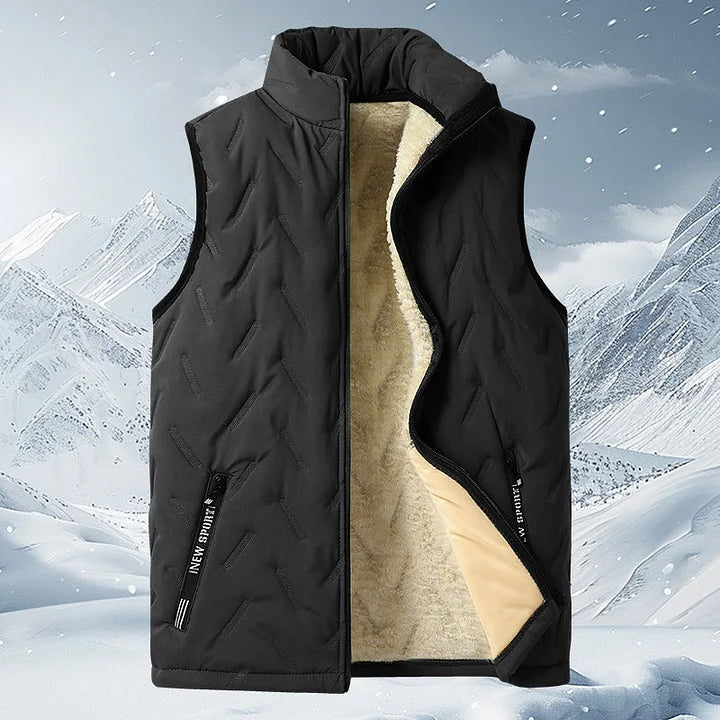 Stevie - Gilet Imbottito Senza Maniche In Lana