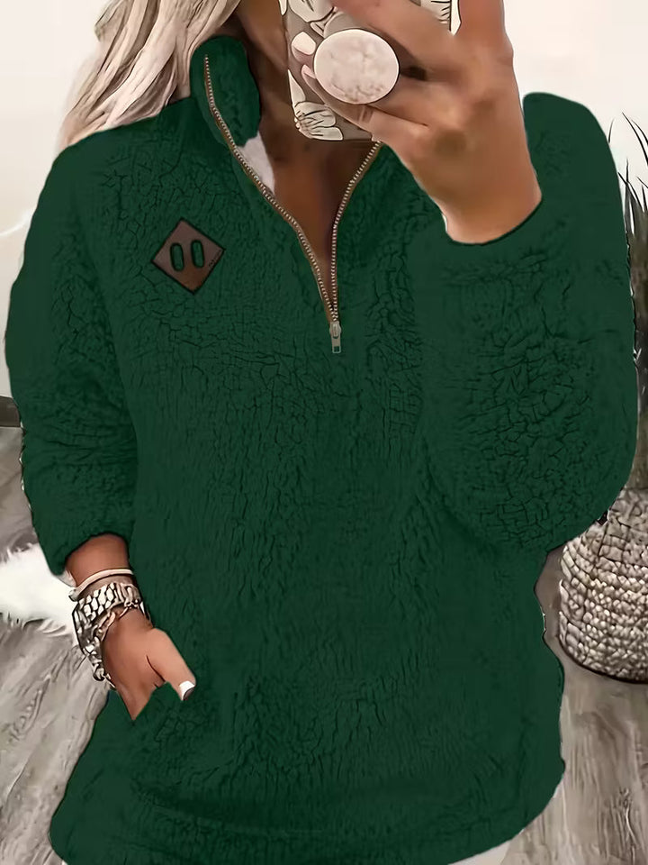 Humera - Elegante Giacca Con Zzip e Maniche Lunghe