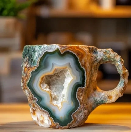 CrystalMug - Tazze Da Caffè In Cristallo Minerale