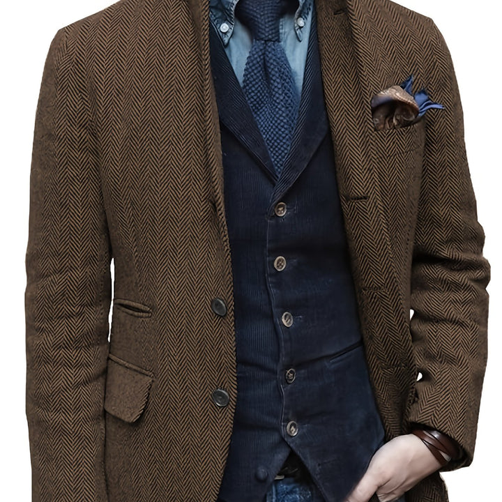 Dvian - Elegante Giacca Con Bottoni