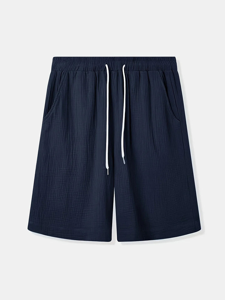 Bancroft - Eleganti Pantaloncini Larghi Con Tasche
