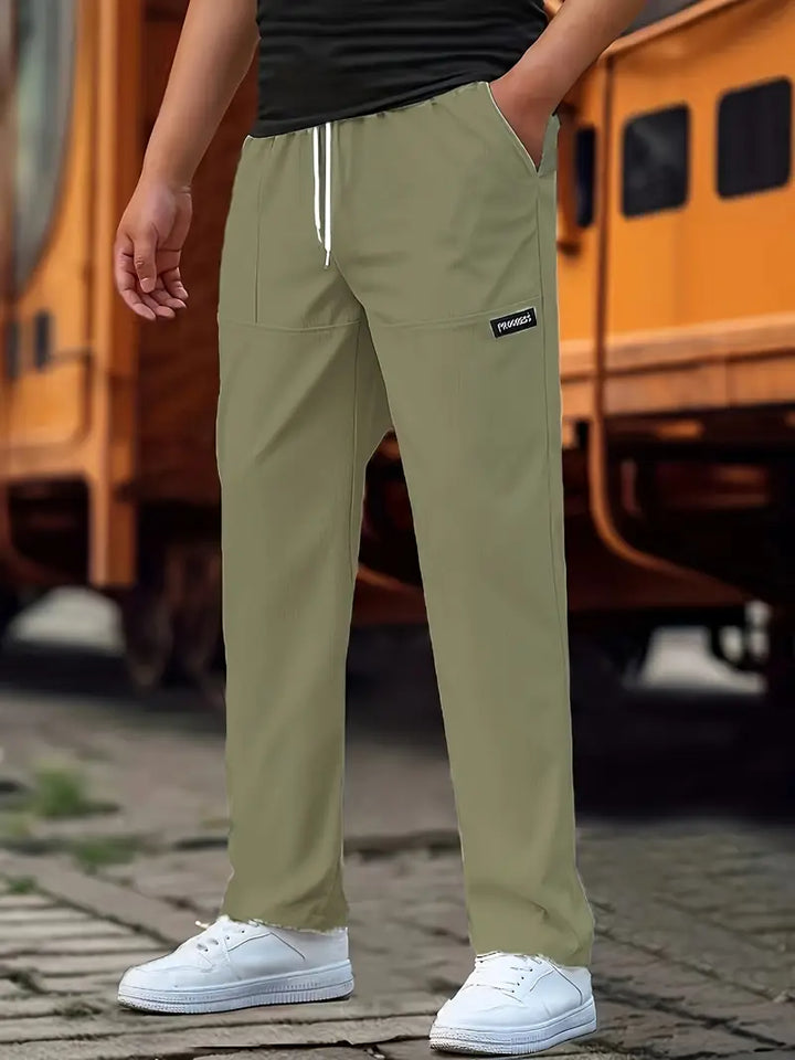 Travys - Pantaloni Sportivi Casuale Con Tasca