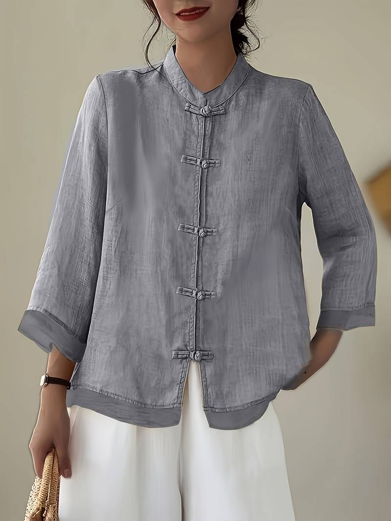 Sigal - Camicia Vintage Dalla Vestibilità Ampia Con progettazione Patchwork