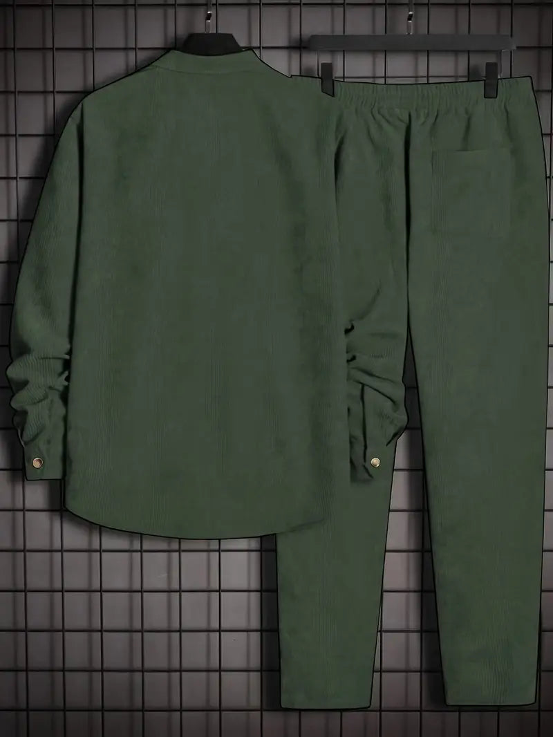 Podolak - Camicia Autunnale e Invernale a Maniche Lunghe Con Pantaloni Larghi