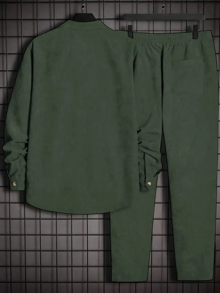 Podolak - Camicia Autunnale e Invernale a Maniche Lunghe Con Pantaloni Larghi