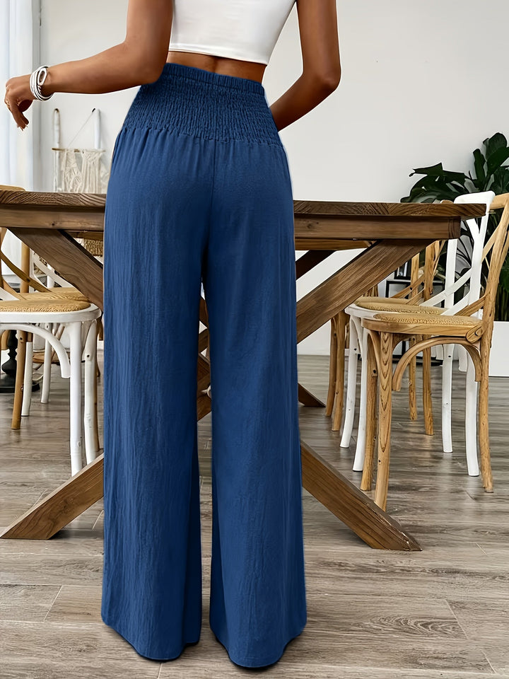 Rebeki - Pantaloni Lunghi in Cotone Traspirante