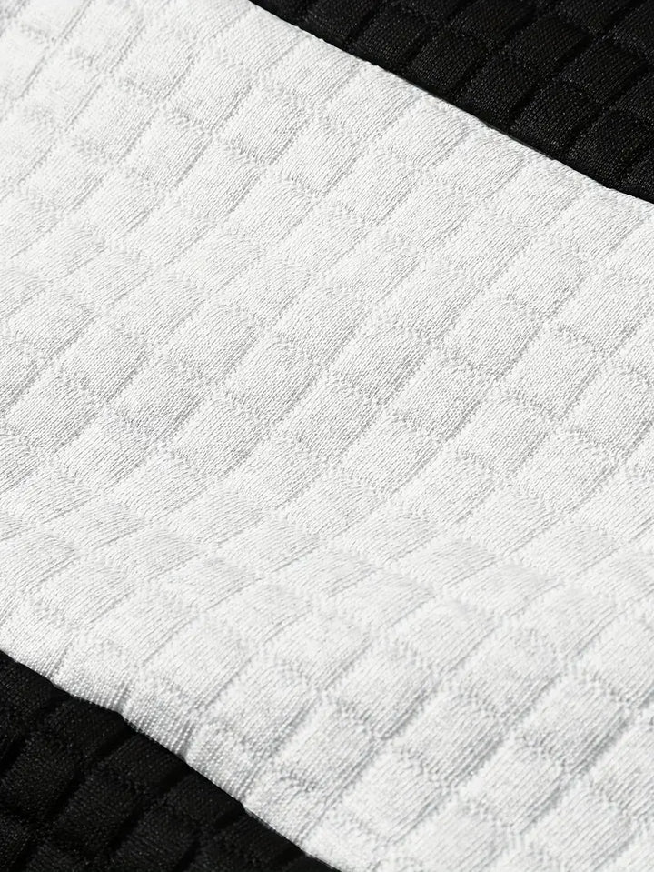 Arvid - Felpa Con Cappuccio Colore Blocco Testurizzata