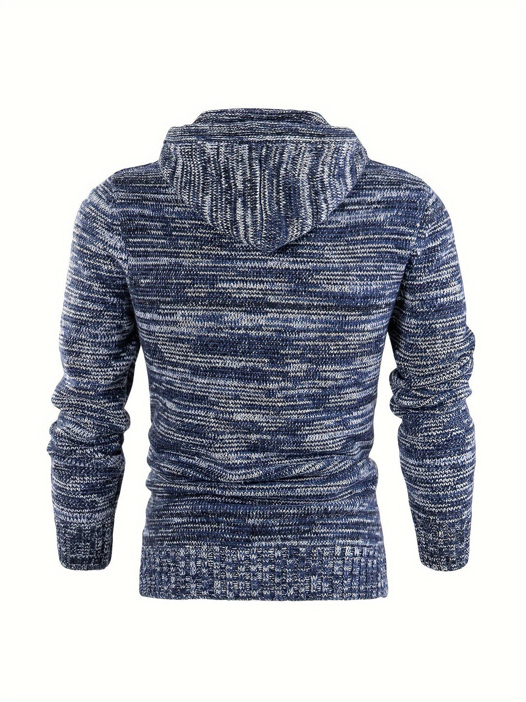 Damiaan - Felpa Con Cappuccio Casual a Maniche Lunghe In Maglia