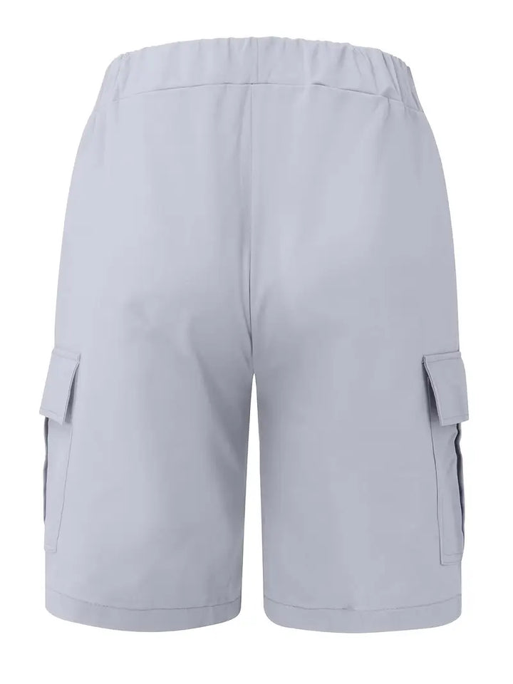 Jelte - Pantaloncini Cargo Casual Non Elasticizzati Con Coulisse