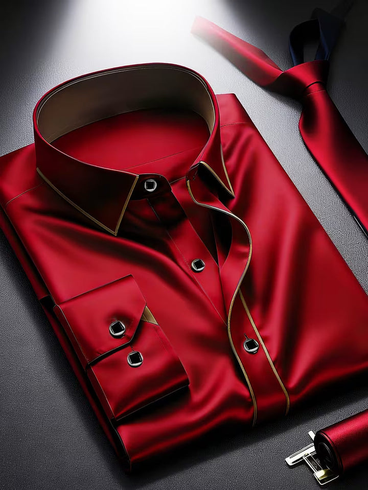 Daven - Camicia Business Vestibilità Slim Casuale