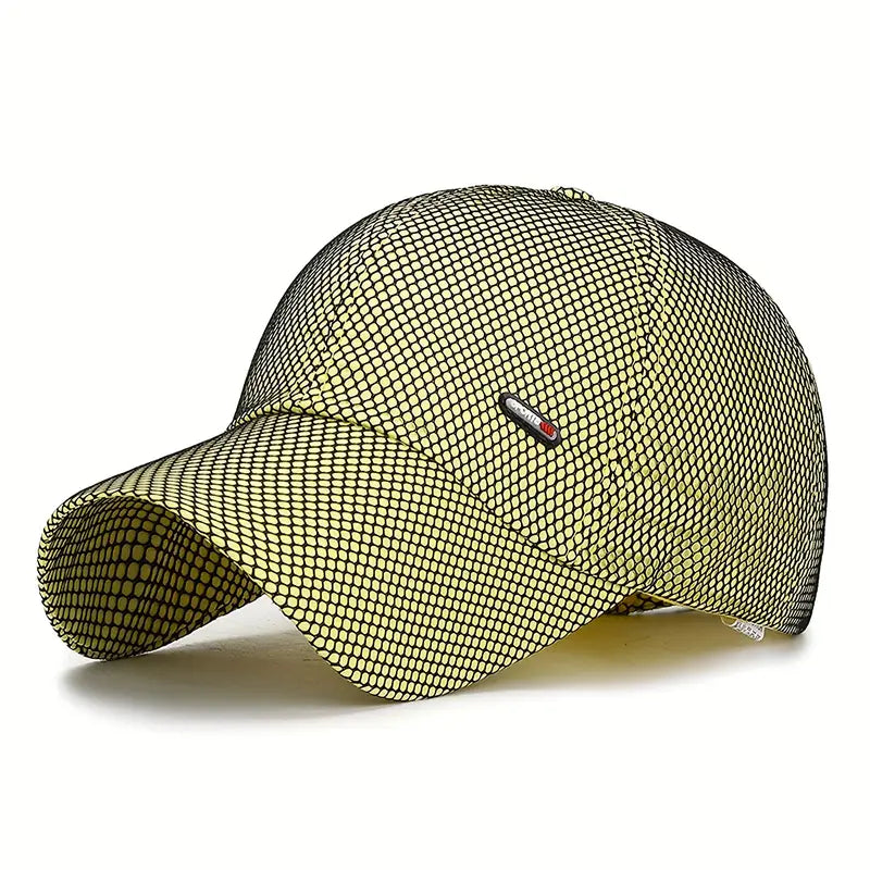 FlexDome - Cappellino Da Baseball Con Rete Regolabile