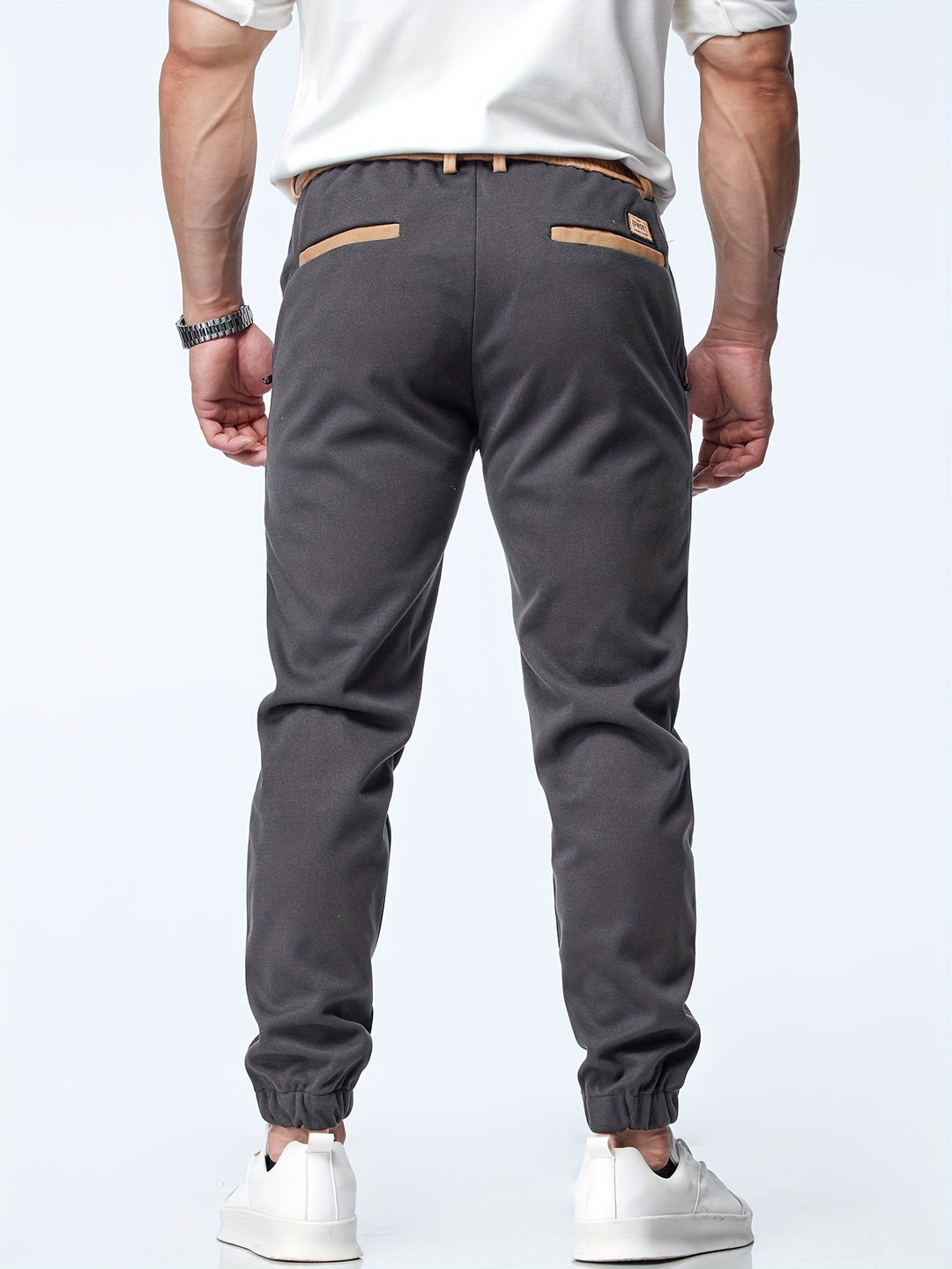 Timothy - Pantaloni Casual Alla  Con Elastico In Vita