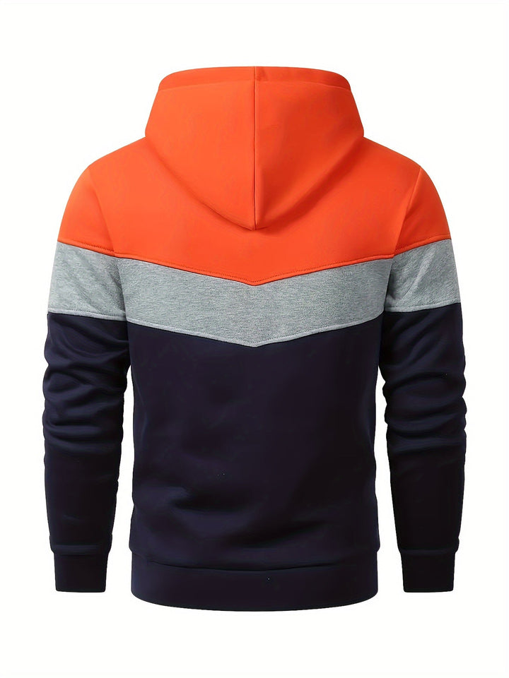 Alfred - Felpa Con Cappuccio a Maniche Lunghe Casual