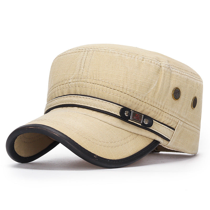Goggins - Cappellino Piatto In Cotone Stile D'epoca