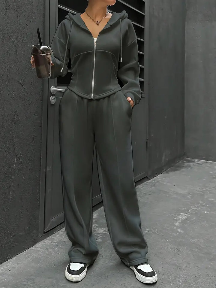 Nanci - Set Informale a Due Pezzi Con Maniche Lunghe