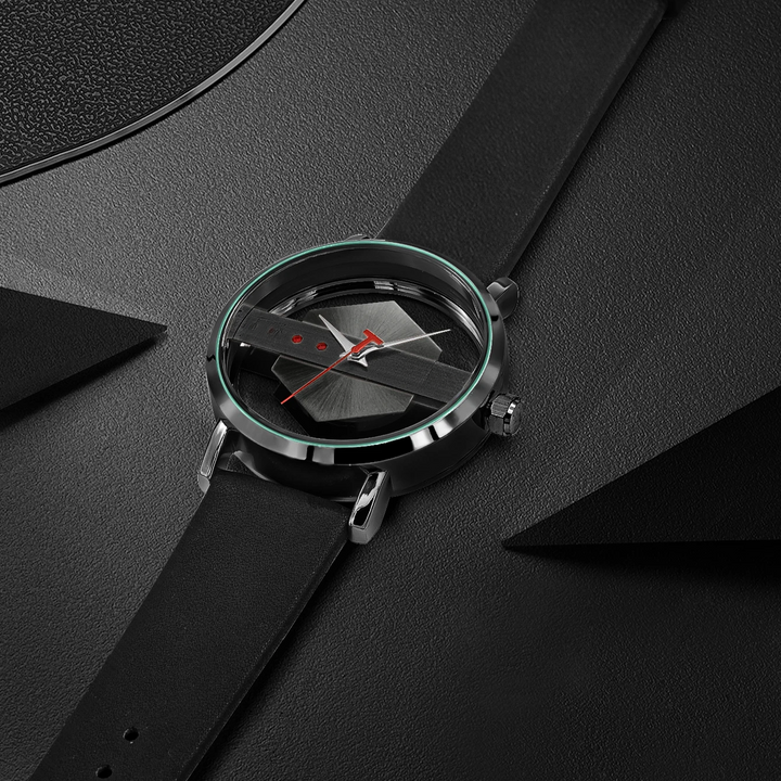 DialVorn - Orologio Con Quadrante Geometrico E Cinturino