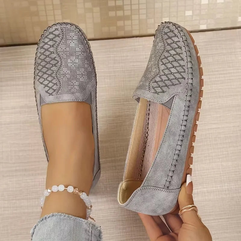 Efraya - Elegante Sandalo Vintage Piatto